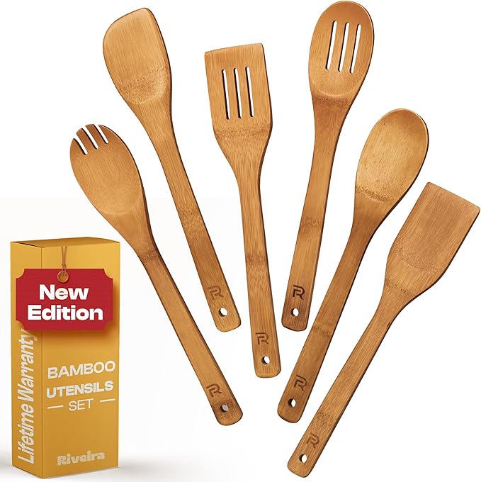 Ditch Your Black Plastic Utensils & Switch To Bamboo
